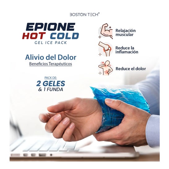 Boston Tech Premium Koud- en Warmtegelzakken met Herbruikbare Multifunctionele Hoes 2 stuks