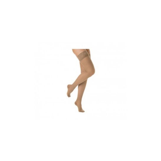 Komprelast medium lang (AF) beige kompression plain beige T-4 1ud