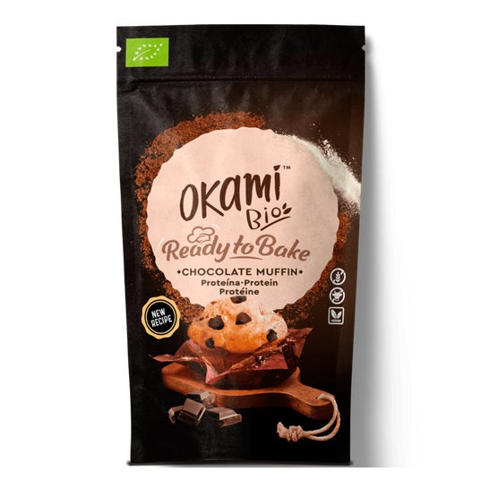 Okami Bio Muffin de Proteina Guisante Choco Bio Vegan 161g