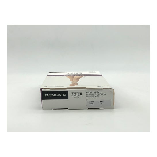 Farmalastic media larga blonda (A-F) comp. normal T-extra grande beige