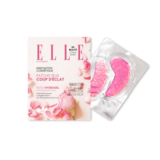 Elle By Collagena Damask Rose Hydrogel Patches 22ml