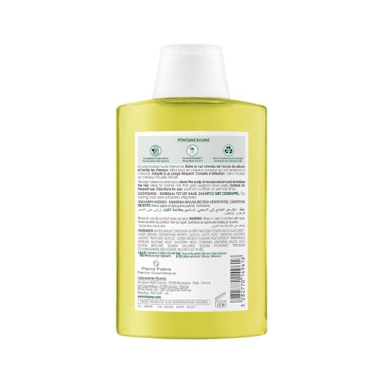 Klorane Citrus Pulp Shampoo 200ml