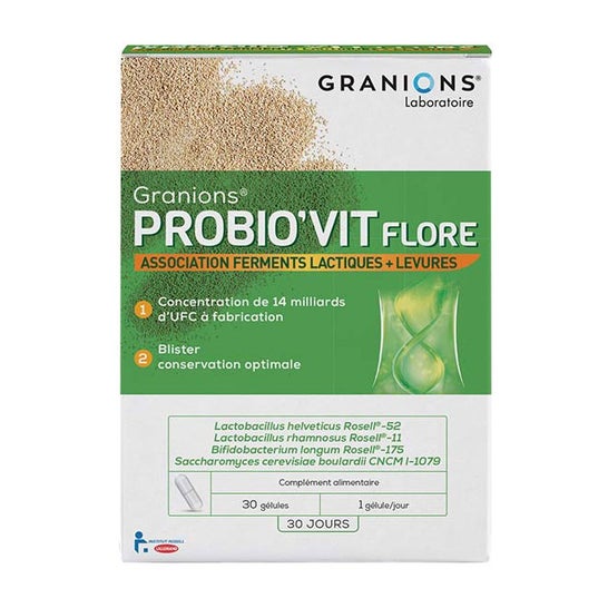 Granions Probio'vit Flore 30 gélules