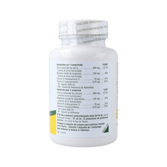 NaturesPlus Comprimidos Ca/Mg /D3 y Vitamina K2 30comp