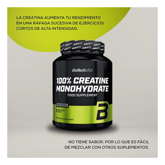 Biotech USA 100% Creatina Monohidrato 300g