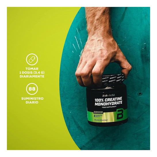 Biotech USA 100% Creatina Monohidrato 300g