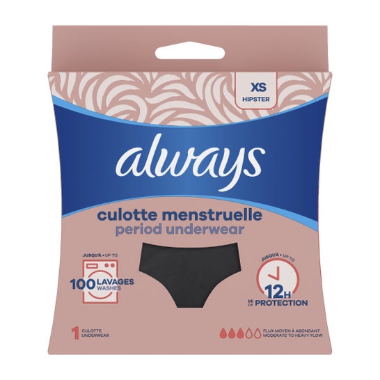 Always Braga Menstrual Lavable Talla XS 36-38 1ud