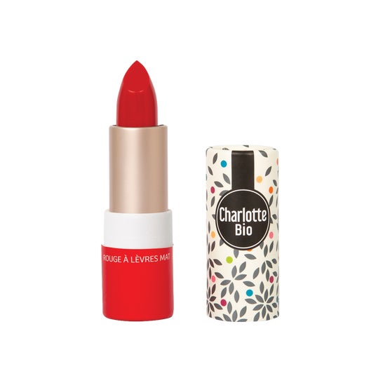Charlotte Bio Barra de Labios Mate The Real Red 3.5 g
