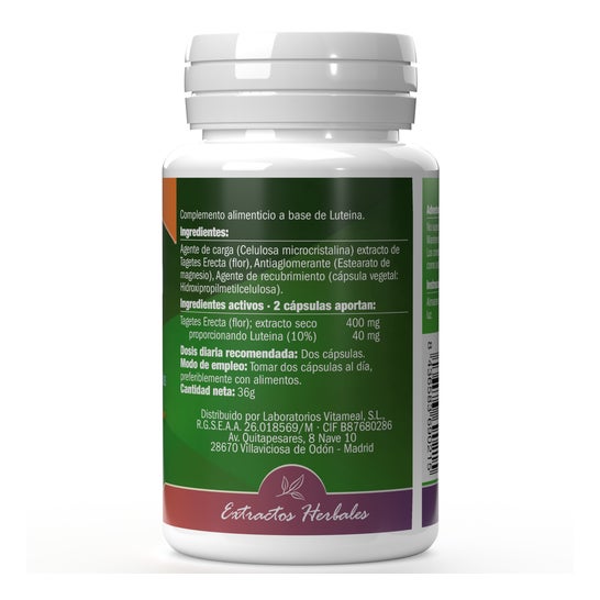 NaturBite Luteína 40 mg 60 caps