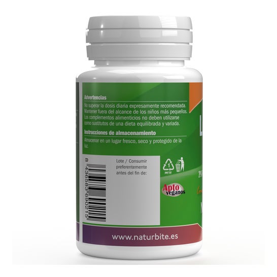 NaturBite Luteína 40 mg 60 caps