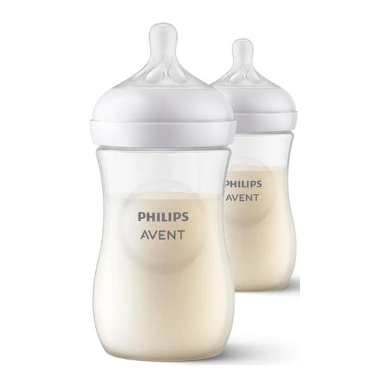 Philips Avent Baby Bottles Slow Flow Natural 2x260ml Philips Avent Baby Bottles Slow Flow Natural 2x260ml