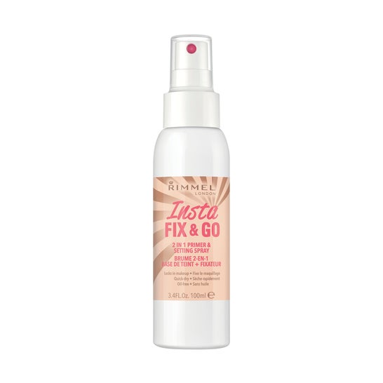 Rimmel Lasting Finish Fix & Go 2 in 1 Primer and Setting Spray 100ml