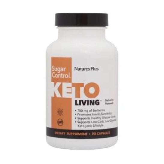 Natures Plus Keto Living Sugar Control 90Caps Natures Plus Keto Living Sugar Control 90Caps