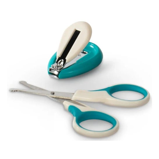 Baboo Set Manicura Tijeras + Cortaúñas +0 Meses 2uds Baboo Set Manicura Tijeras + Cortaúñas +0 Meses 2uds