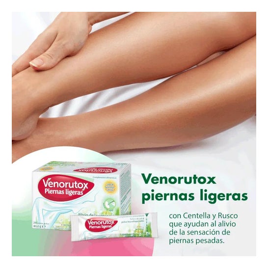 Venorutox light legs orange-lemon flavour 20 sachets Venorutox light legs orange-lemon flavour 20 sachets