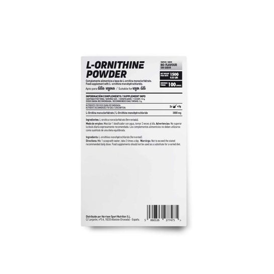 HSN L-Ornitina HCL en Polvo 150g