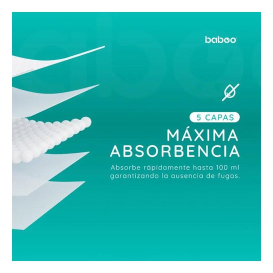 Baboo Almohadillas Lactancia Desechables 40uds Baboo Almohadillas Lactancia Desechables 40uds