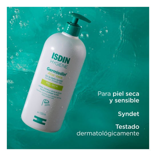 Isdin Hygiene Germisdin Aloe Vera Gel de Baño 1L+100ml