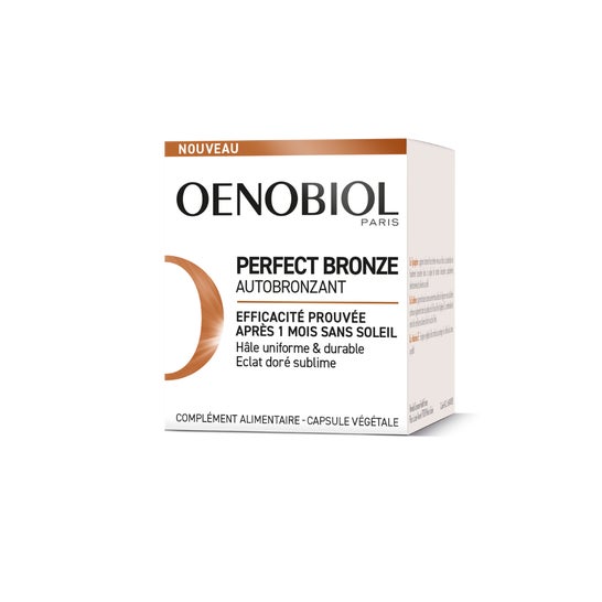 Oenobiol Self Tanning Hle Uniform And Bright Sunless Sunless Box Of 30 Capsules