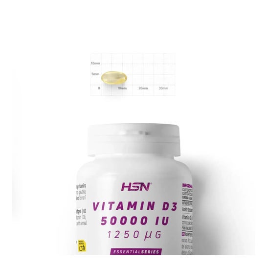 HSN Vitamina D3 50000 UI 60 Perlas