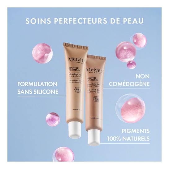 Melvita Source de Roses Bb Cream Claro 40ml