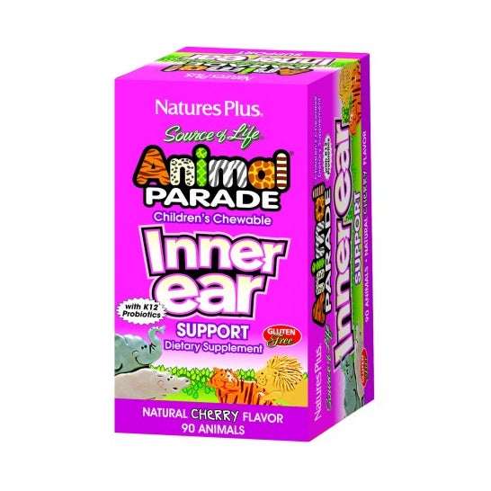 Natures Plus Animal Parade Inner Ear Support 90Compr