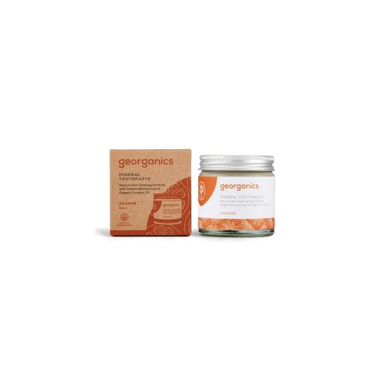 Georganics Dentífrico Mineral Naranja Crema 120ml