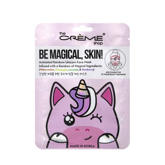 Der Crème Shop Be Magical Skin! Einhorn Gesichtsmaske 1Stück