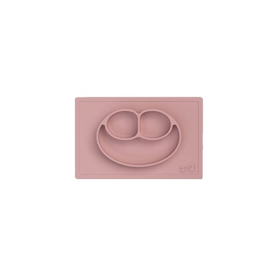 Ezpz Plato Mantel Happy Mat Rosa 1ud