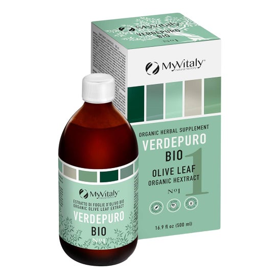 Myvitaly Verdepuro Bio Olijfblad Extract 500ml