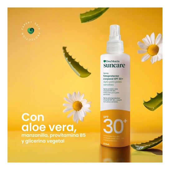 Docmorris Suncare Fotoprotector Spray Corporal Spf30 200 ml