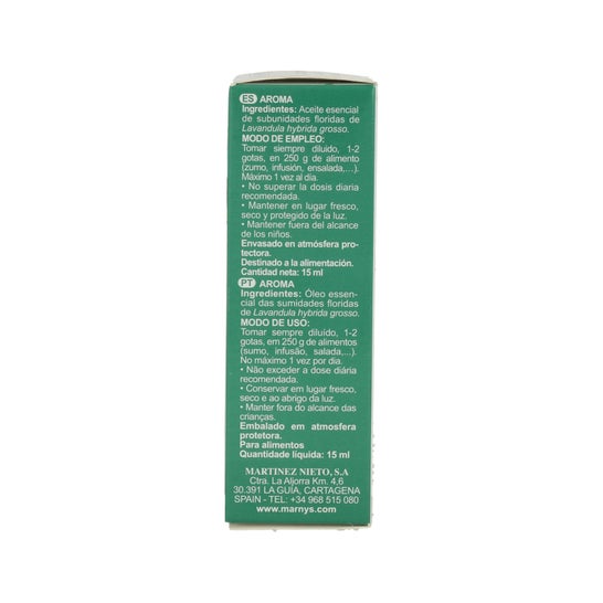 Marnys Aceite Esencial de Lavandín 15 ml