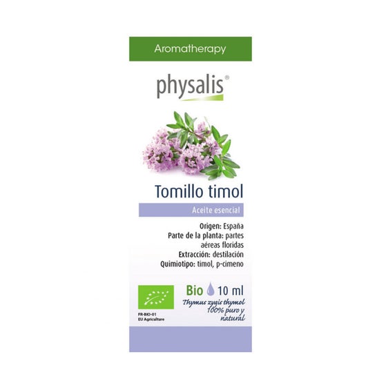 Physalis Aceite Esencial de Tomillo Timol Bio 10ml