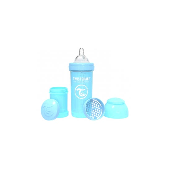 Twistshake Twistshake Biberon Pastel Azul 260 ml