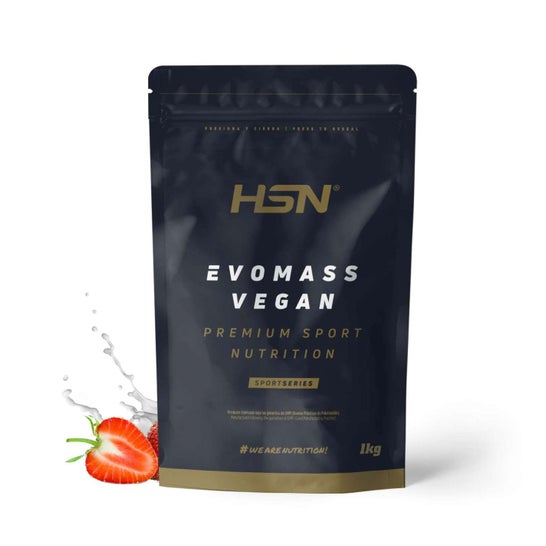 HSN Evomass Ganador de Peso Vegan Fresa 1kg