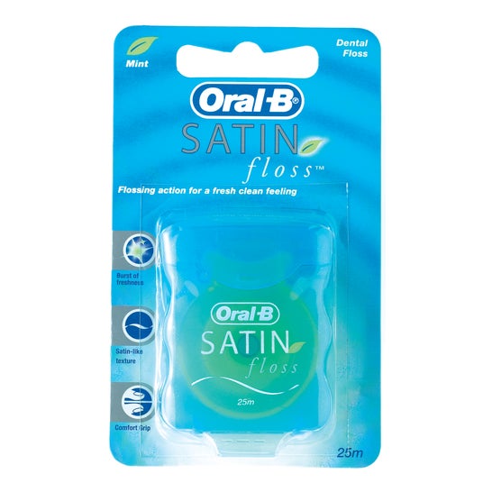Oral-B™ Satin Floss dental floss with wax 25m 1 u.