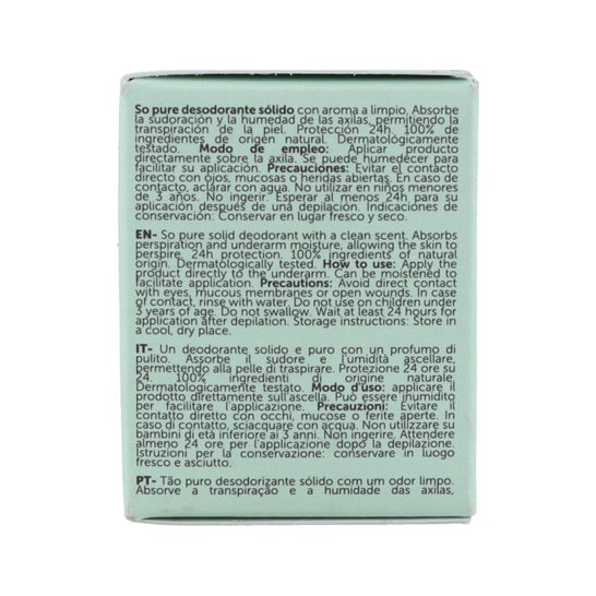 Banbu So Pure Desodorante Sólido Natural 50g