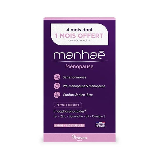 Nutrisanté Manhae Femininity Menopause 120 Kapseln (1 Monat kostenlos)