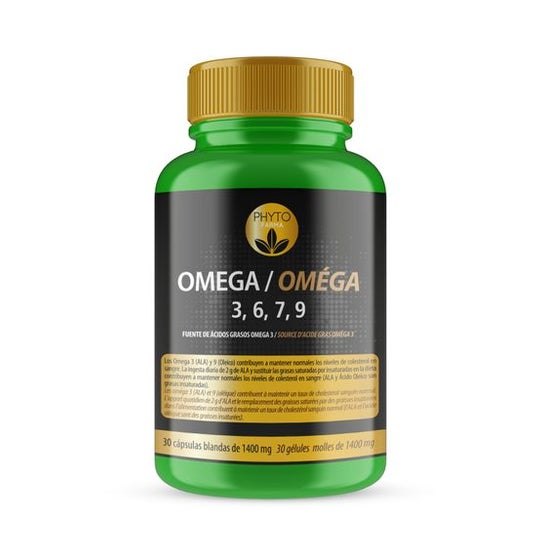 Phytofarma Omega 3, 6, 7 Y 9 C Oncentrado 30 Perlas
