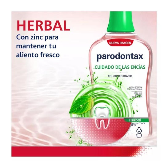 Parodontax Herbal Colutorio 500ml Parodontax Herbal Colutorio 500ml