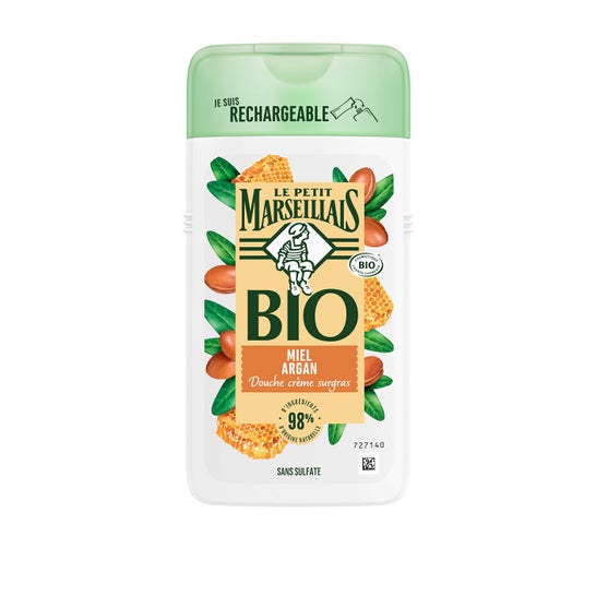 Le Petit Marseillais Gel Doccia Crema Nutriente Miele Argano 250 ml