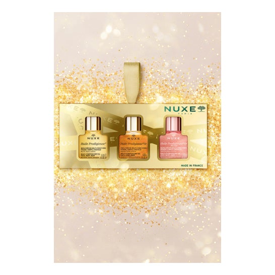Nuxe Coffret Huile Prodigieuse Los 3 Prodigieux