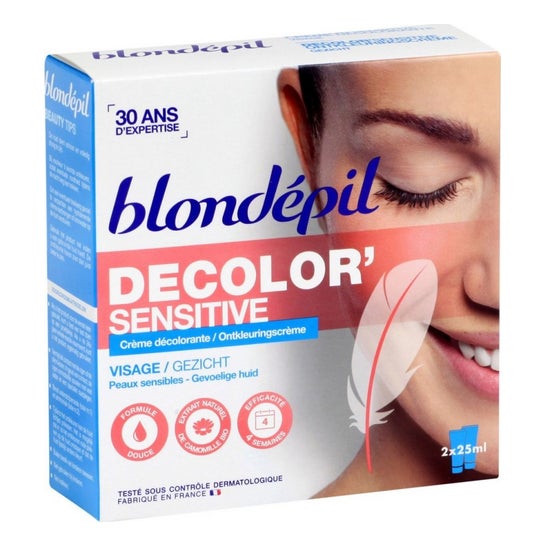 Berdoues Blondépil Crema Facial Aclarante Sensible 2x25ml