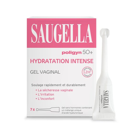 Saugella Poligyn 50+ Gel Vaginal Hidratación Intensa 7x4 ml