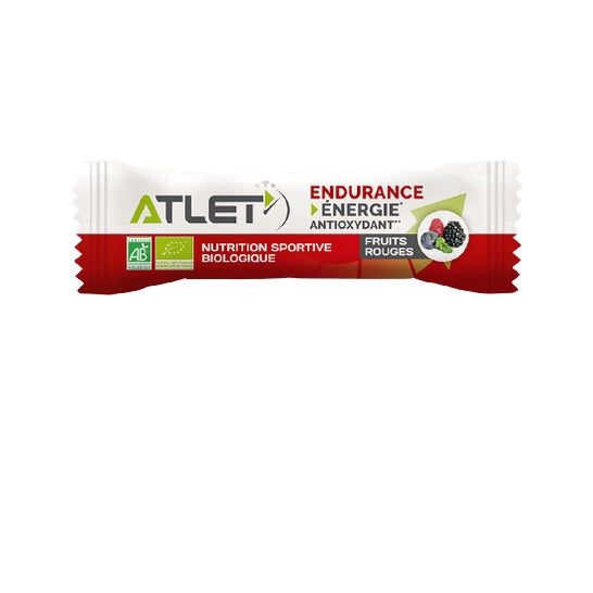 Atlet Endurance Bar Red Fruits Organic 25g