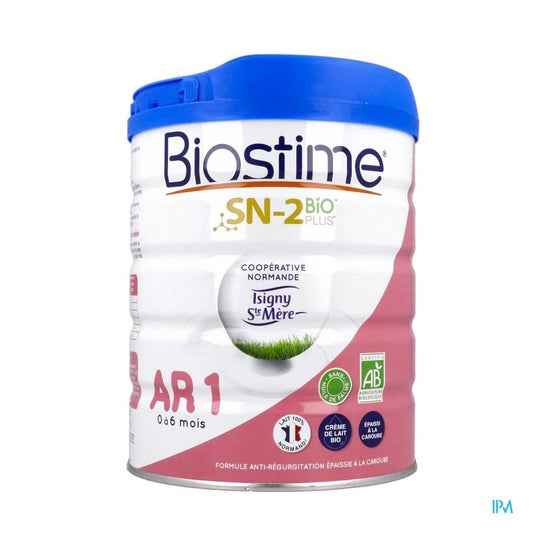 Biostime SN 2 Bio Plus Lait en Poudre AR 0-6 mois 800g