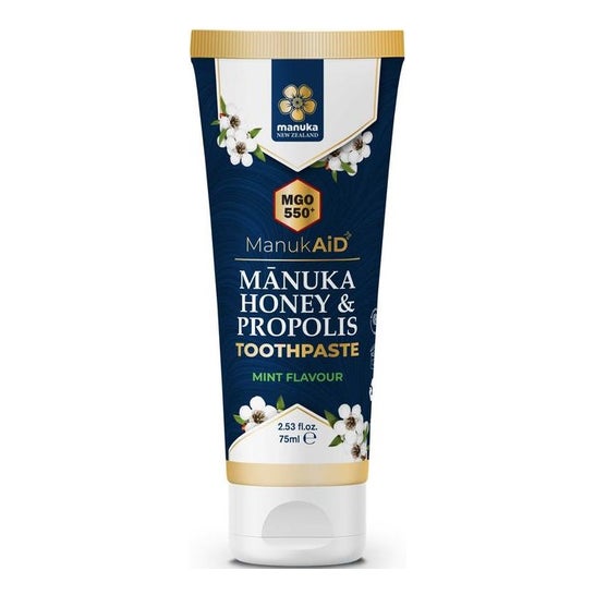 Manuka New Zealand Dentífrico MGO 550+ Manuka Honey & Própolis 75ml