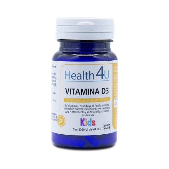 Health4U Vitamin D3 Kids 30 kapsler