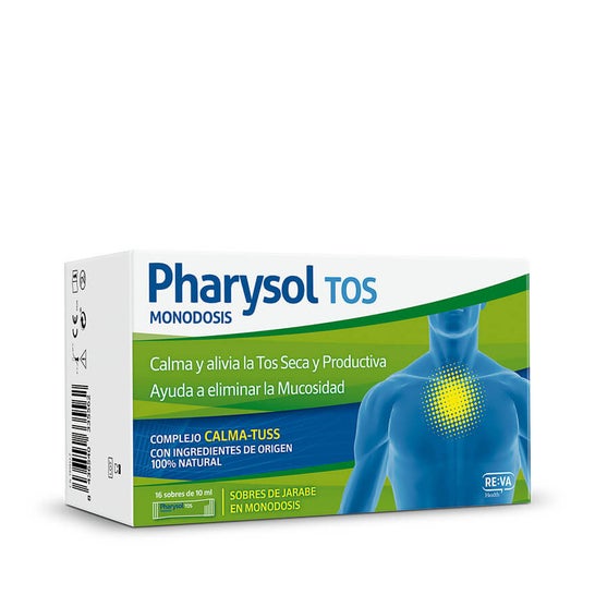Pharysol Tos Syrup Monodose 16 Envelopes