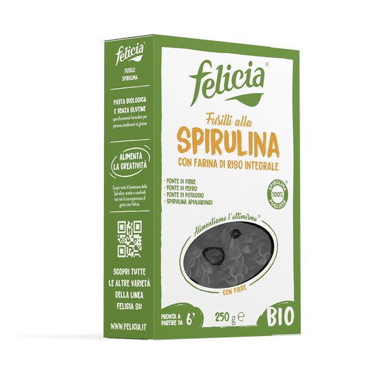 Felicia Fusilli Spirulina Bio 250g